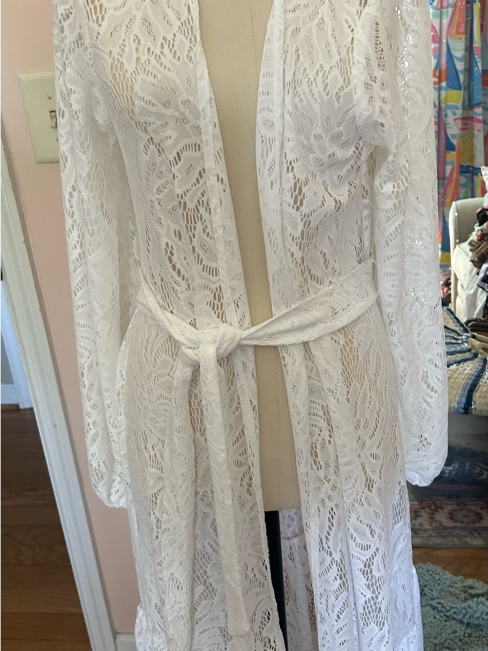 Lilly Pulitzer Resort White Adeli Maxi Coverup dress NWT